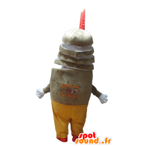Maskotka napój owocowy - maskotka Chips stick - MASFR23834 - Fast Food Maskotki