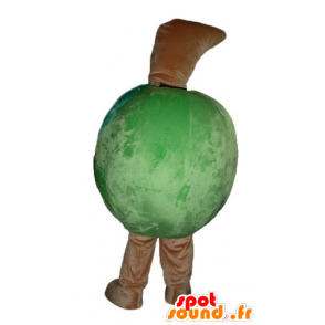Jättiläinen vihreä omena maskotti, all round - MASFR23842 - hedelmä Mascot