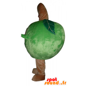 Reus groene appel mascotte, all round - MASFR23842 - fruit Mascot