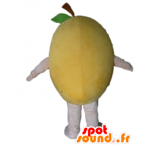 Lemon mascot, a giant pear - MASFR23852 - Fruit mascot