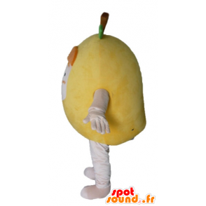 Lemon mascot, a giant pear - MASFR23852 - Fruit mascot