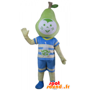 Mascote menino com uma cabeça em forma de pêra - MASFR23856 - Mascotes Boys and Girls
