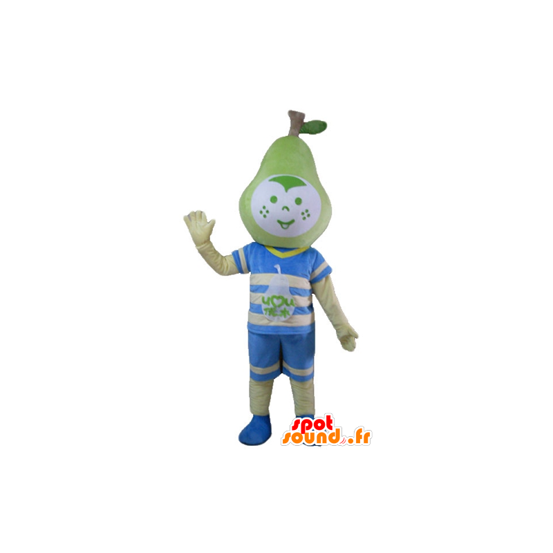 Boy mascot with a pear-shaped head - MASFR23856 - Mascots boys and girls