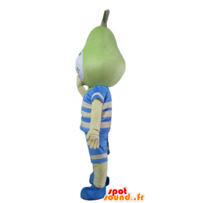 Jongen mascotte met een peervormige head - MASFR23856 - Mascottes Boys and Girls