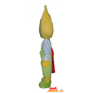 Gutt maskot med en bananformet hode - MASFR23858 - frukt Mascot