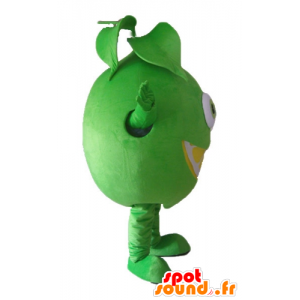 Lime Maskottchen, sehr lustig und lächelnd - MASFR23860 - Obst-Maskottchen