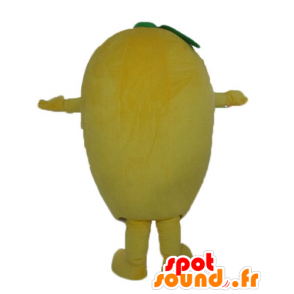 Giganten sitron og morsom maskot - MASFR23867 - frukt Mascot