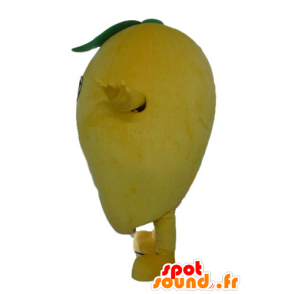 E divertente gigante mascotte limone - MASFR23867 - Mascotte di frutta