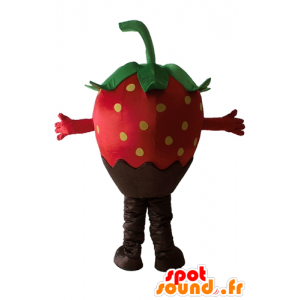 Czekolada truskawka maskotka, piękny i apetyczny - MASFR23870 - owoce Mascot