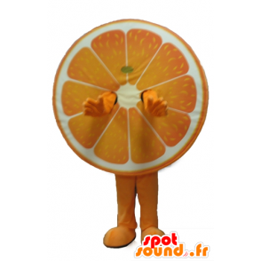 Gigante mascotte arancio, agrumi - MASFR23875 - Mascotte di frutta