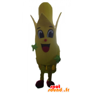 Gigante mascota de plátano amarillo - MASFR23881 - Mascota de la fruta