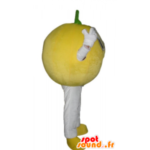 Lemon mascot, all round and cute - MASFR23886 - Fruit mascot