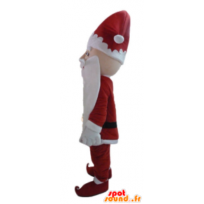 Mascot Papai Noel, vestido em trajes tradicionais - MASFR23897 - Mascotes Natal
