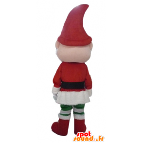 Maskot julemanden, julef - Spotsound maskot kostume