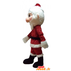 Mascot Kerst man gekleed in rood en wit met een baard - MASFR23930 - Kerstmis Mascottes