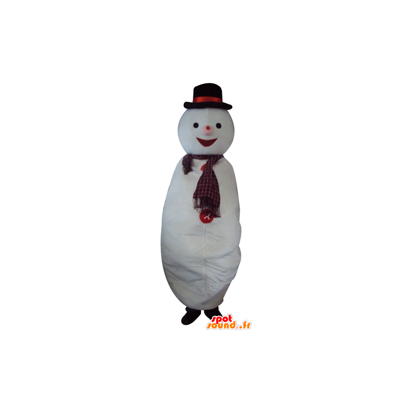 Schneemann-Maskottchen weißen Riesen - MASFR23940 - Maskottchen nicht klassifizierte