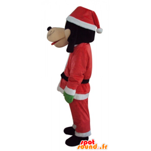 Goofy mascot dressed as Santa Claus outfit - MASFR23941 - Mascots Dingo