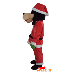 Goofy mascot dressed as Santa Claus outfit - MASFR23941 - Mascots Dingo