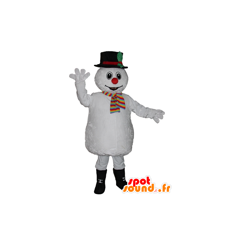 Mascote do boneco de neve, doce, colorido e bonito - MASFR23946 - Mascotes não classificados