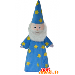 Mascotte de magicien, de Merlin l'enchanteur - MASFR23949 - Mascottes Humaines