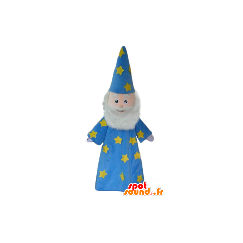 Mascotte de magicien, de Merlin l'enchanteur - MASFR23949 - Mascottes Humaines