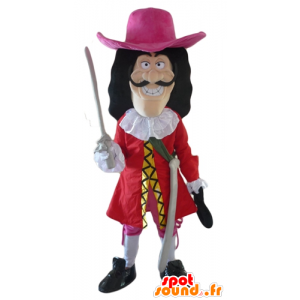 Captain Hook maskot, skurkagtig karakter i Peter Pan -