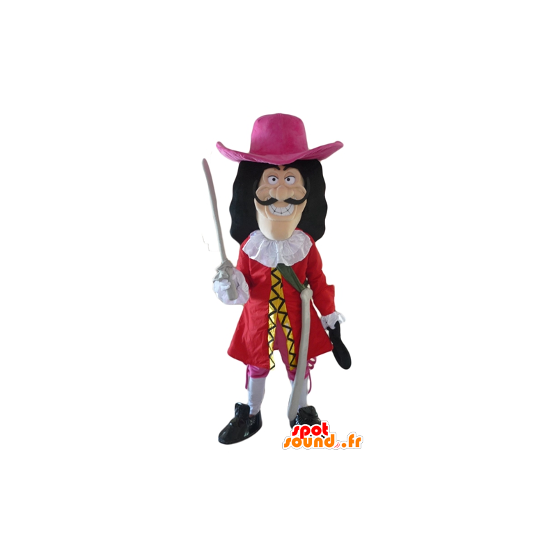 Mascot Captain Hook, ond karakter i Peter Pan - MASFR23959 - kjendiser Maskoter