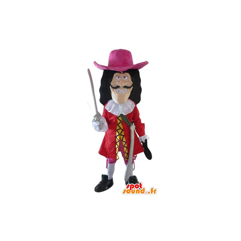 Maskot kapitán Hook, zlá postava Peter Pan - MASFR23959 - Celebrity Maskoti