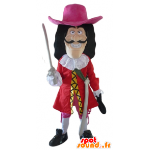 Μασκότ Captain Hook, πονηρά χαρακτήρα Peter Pan - MASFR23959 - διασημότητες Μασκότ