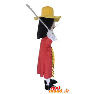 Captain Hook maskot, skurkaktig karaktär i Peter Pan -