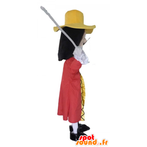 Mascot Captain Hook, wicked character in Peter Pan - MASFR23960 - Mascots famous characters