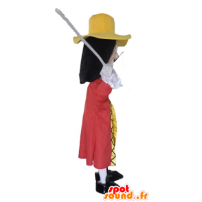 Maskot kapitán Hook, zlá postava Peter Pan - MASFR23960 - Celebrity Maskoti