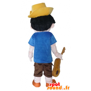 Mascot van Pinocchio, de bekende stripfiguur - MASFR23969 - mascottes Pinocchio