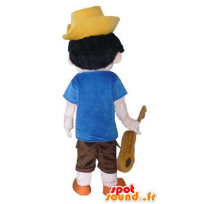 Pinocchio mascotte, famoso personaggio dei fumetti - MASFR23969 - Mascotte Pinocchio