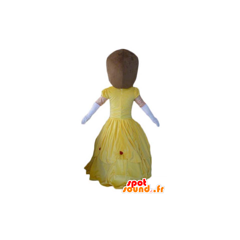Vrouwelijke mascotte, gele jurk prinses - MASFR23972 - Vrouw Mascottes Vrouwelijke mascotte, gele jurk prinses - MASFR23972 - Vrouw Mascottes