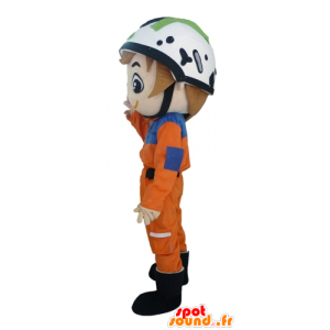 マスコット救助者、登山家-masfr23981-人間のマスコット