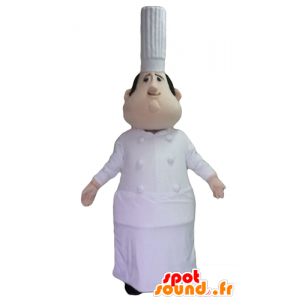 Mascotte de chef cuisinier, dodu et très réaliste - MASFR23999 - Mascottes Homme