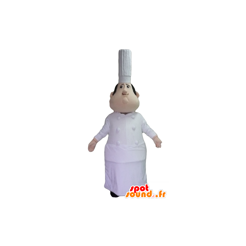 Chef mascotte, paffuto e molto realistico - MASFR23999 - Umani mascotte