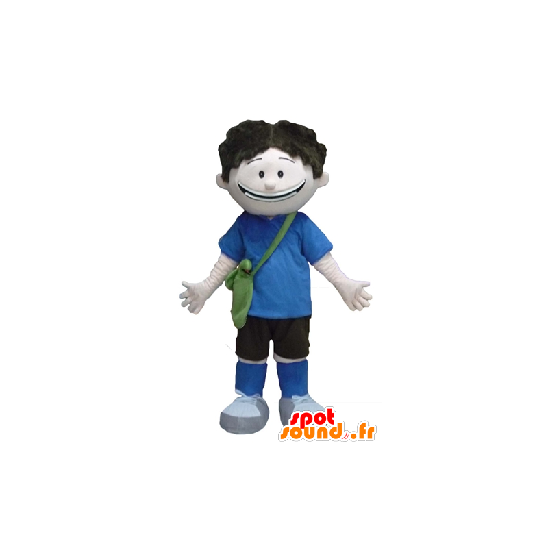 Boy mascot, schoolboy, student - MASFR24000 - Mascots boys and girls