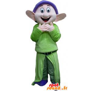 Dopey maskot, slavný trpaslík o Sněhurce - MASFR24002 - trpaslíci Maskoti září