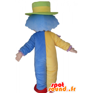 Mascotte de clown multicolore, doux et mignon - MASFR24020 - Mascottes Cirque