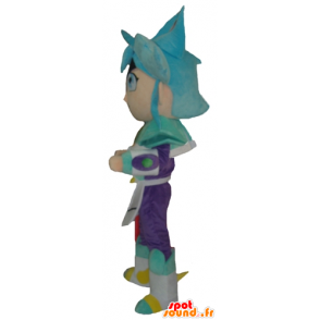 ビデオゲームのキャラクターマスコット、マンガ-masfr24024-人間のマスコット
