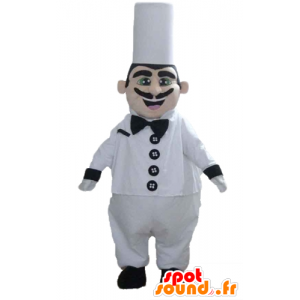 Mascota del Chef con un sombrero y un bigote - MASFR24041 - Mascotas humanas