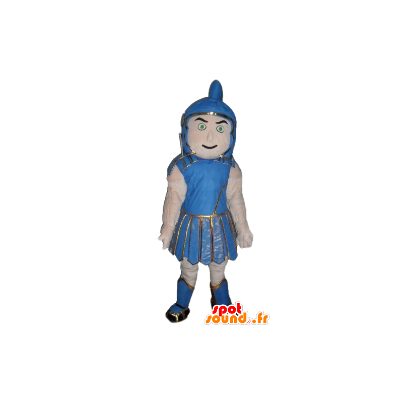 Gladiator's mascot, in traditional blue coat - MASFR24042 - Mascots of soldiers
