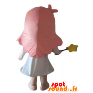 Little girl mascot, fairy, magician - MASFR24048 - Mascots fairy