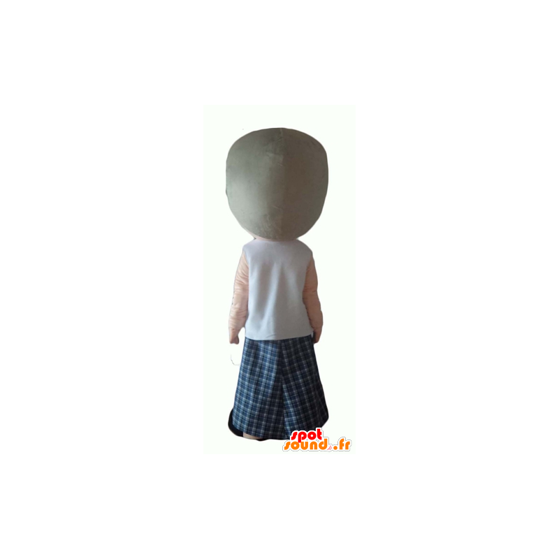 Maskotka Małe dziecko z spodnie w kratę - MASFR24049 - maskotki dla dzieci Maskotka Małe dziecko z spodnie w kratę - MASFR24049 - maskotki dla dzieci