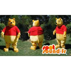 Mascot Winnie the Pooh, beroemde gele beer - MASFR006603 - mascottes Pooh