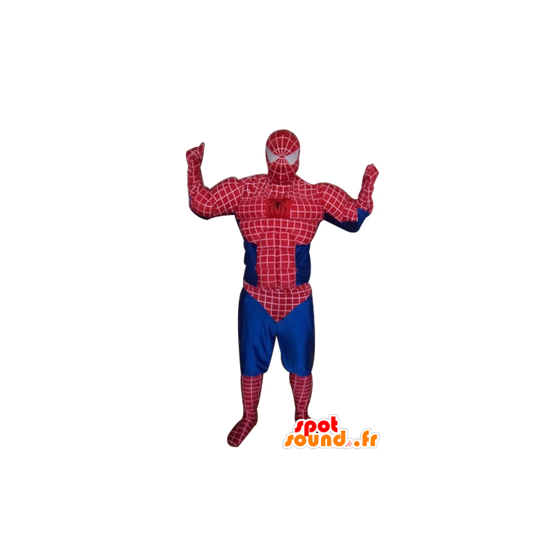 Maskotti Spiderman, kuuluisan sarjakuvan sankari - MASFR24054 - julkkikset Maskotteja