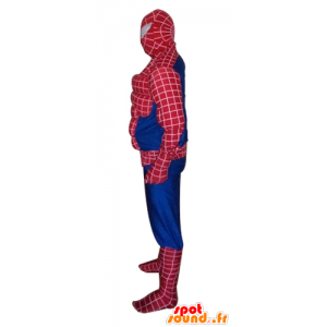 Mascot av Spiderman, den berømte tegneserie helten - MASFR24054 - kjendiser Maskoter