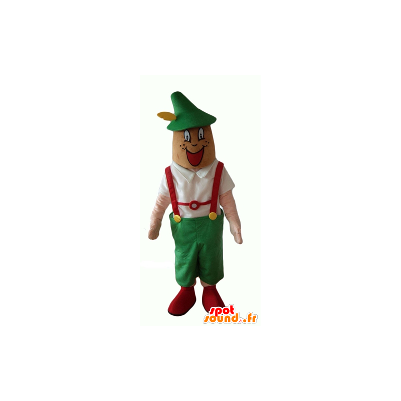 Tyrolean mascot in traditional dress Austria - MASFR24065 - Human mascots